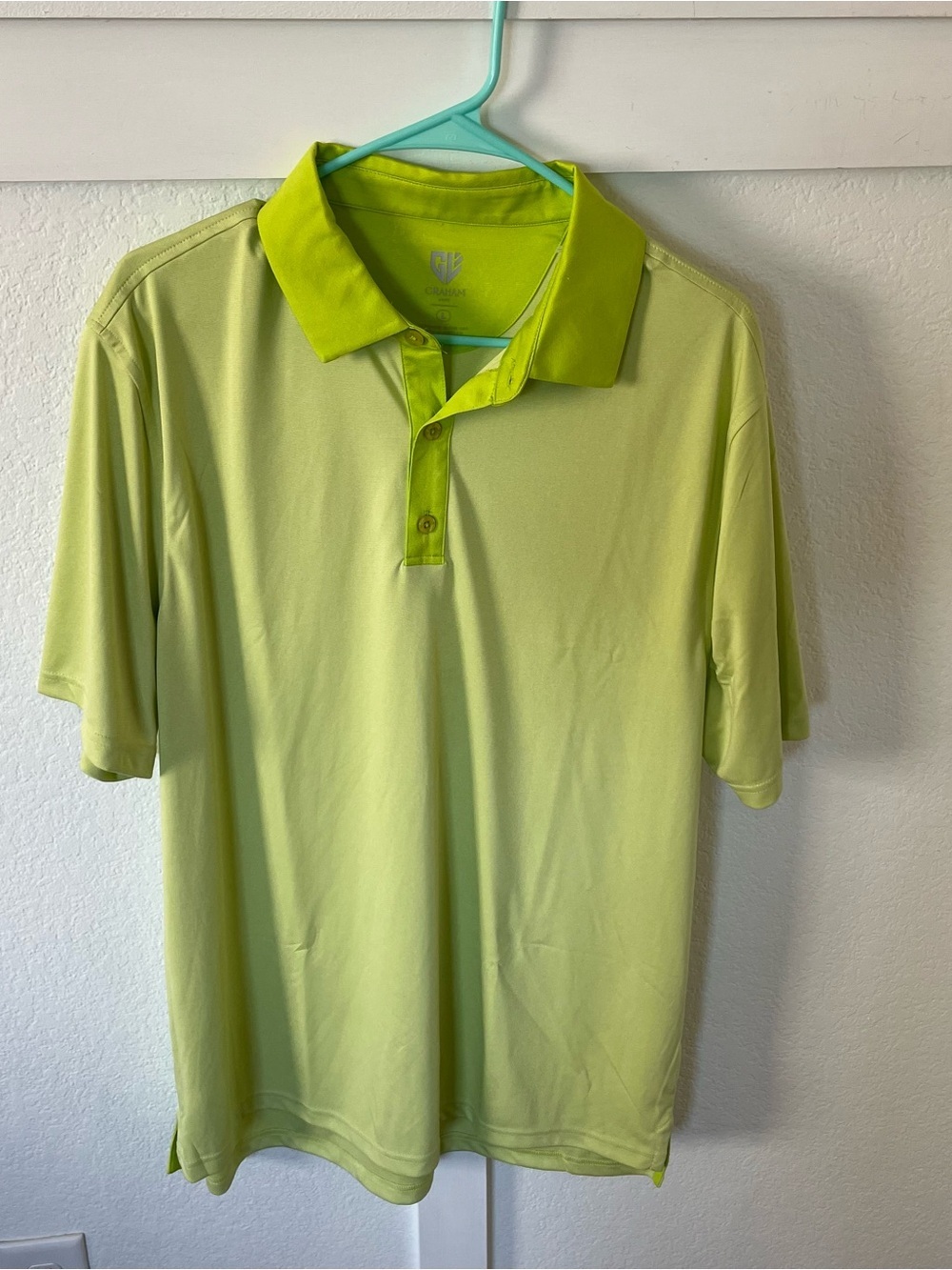 Graham Luxe Men's Large Polo Golf Shirt.